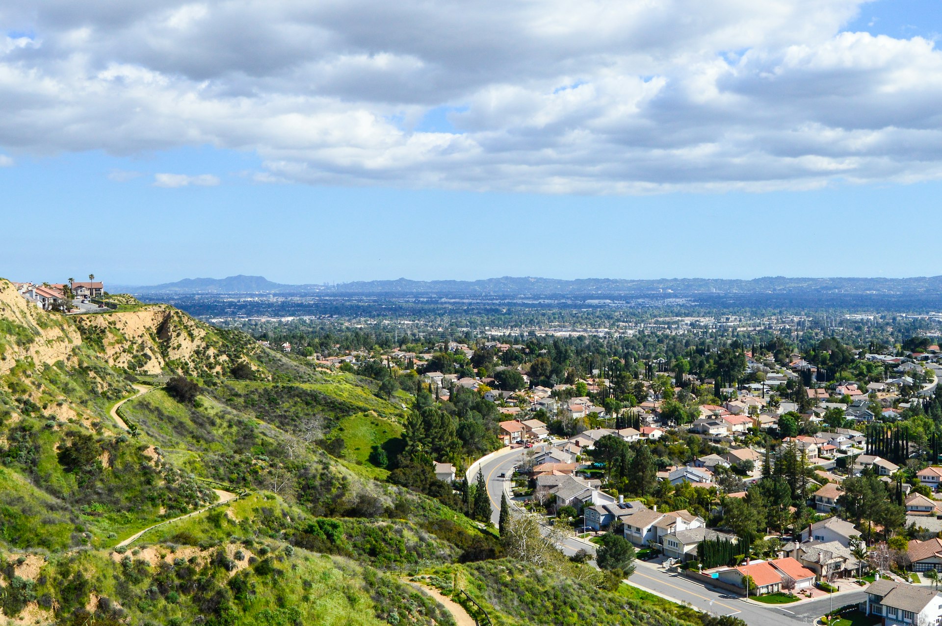 San Fernando Valley, California business district