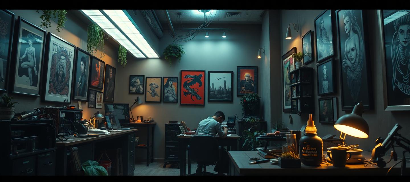 Tattoo Shops — Thrive Media custom web design